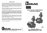 Preview for 1 page of Walrus TS400C Instruction Manual