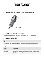 Предварительный просмотр 5 страницы walser Mantona 21151 Instruction Manual