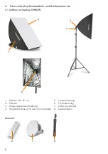 Предварительный просмотр 9 страницы walser Walimex Pro LED 45W Softbox Instruction Manual