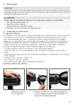 Preview for 30 page of walser Walimex Pro NIOVA 80 Compact Series Instruction Manual