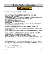 Предварительный просмотр 4 страницы WALTCO FM Series Owner'S Manual