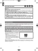 Предварительный просмотр 8 страницы Walter 640045 Operating Manual