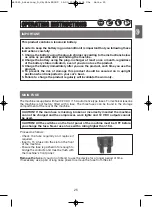 Предварительный просмотр 25 страницы Walter 640045 Operating Manual