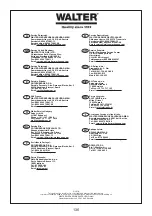 Preview for 136 page of Walter AGW-180E Operating Manual