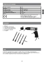 Preview for 29 page of Walter RP7808H Operating Manual