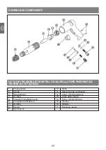 Preview for 34 page of Walter RP7808H Operating Manual