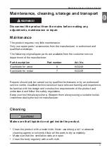 Preview for 47 page of Walter WWS-ESS850-B01 Operating Manual