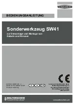 WALTERSCHEID SW41 Operating Manual preview