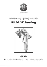 WALTHER PILOT PILOT 2K Bonding Operating Instructions Manual preview