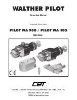 WALTHER PILOT PILOT WA 900 Operating Manual preview