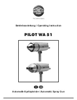 Preview for 1 page of WALTHER PILOT wa 51 Operating	 Instruction