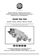 WALTHER PILOT wa 705 series Operating Instructions Manual preview