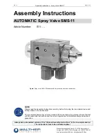 Предварительный просмотр 1 страницы Walther Systemtechnik S11 series Assembly Instructions Manual