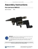 Walther Systemtechnik VMS-02 Assembly Instructions Manual preview