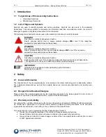 Предварительный просмотр 5 страницы Walther Systemtechnik WDV-01 Assembly & Instruction Manual