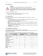 Предварительный просмотр 6 страницы Walther Systemtechnik WDV-01 Assembly & Instruction Manual