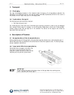 Предварительный просмотр 7 страницы Walther Systemtechnik WDV-01 Assembly & Instruction Manual