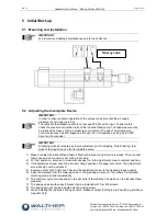 Предварительный просмотр 12 страницы Walther Systemtechnik WDV-01 Assembly & Instruction Manual