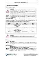 Предварительный просмотр 15 страницы Walther Systemtechnik WDV-01 Assembly & Instruction Manual