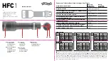 Предварительный просмотр 1 страницы Walther HFC1 Operating Instructions