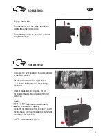 Preview for 7 page of Walther LRF1000 Operating Instructions Manual