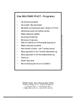 Предварительный просмотр 39 страницы Walther PILOT BOND 2K Operating Instructions Manual