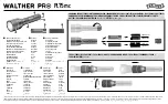 Preview for 1 page of Walther PRO PL75mc Manual