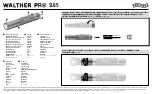 Walther PRO SL65 Quick Start Manual preview