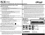 Preview for 2 page of Walther ROTARY LIGHT RLS250 Operating Instructions