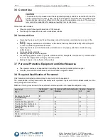 Предварительный просмотр 7 страницы Walther WTRB-230AC-6000 Operating Manual