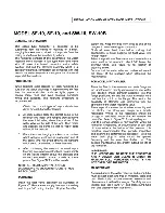 Preview for 1 page of Walton SF-10 Installation And Maintenance Instructions