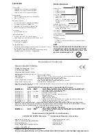 Предварительный просмотр 4 страницы Waltow E-SAFE II User Manual