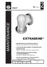 Preview for 1 page of WAM EXTRABEND Installation, Operation And Maintenance Manual