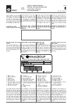 Предварительный просмотр 15 страницы WAM KVCP 273 Manual