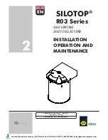 Preview for 1 page of WAM SILOTOP R03 Installation Operation & Maintenance