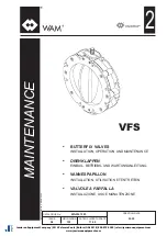 WAM VFS Accompaniment To The Installation, Operation And Maintenance Manual предпросмотр