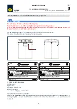 Preview for 9 page of WAM WAMFLO FOOD FN200X Assembly And Main Instructions For Use And Maintenance