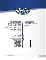 Preview for 1 page of WamBam BL19042 Assembly Instructions Manual