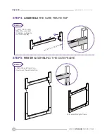 Предварительный просмотр 8 страницы WamBam JIMINY PICKET VG24300 Assembly Instructions Manual