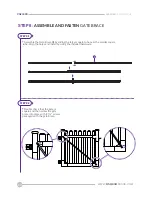 Предварительный просмотр 12 страницы WamBam JIMINY PICKET VG24300 Assembly Instructions Manual