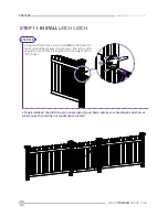 Предварительный просмотр 16 страницы WamBam JIMINY PICKET VG24300 Assembly Instructions Manual