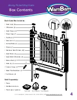 Preview for 5 page of WamBam Jiminy Picket Manual