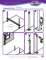 Предварительный просмотр 19 страницы WamBam Nervous Nelly Vinyl Gate Manual