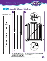 Preview for 11 page of WamBam Plain Jane Vinyl Gate Manual