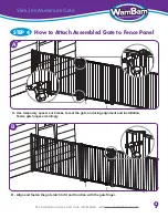 Preview for 10 page of WamBam Slim Jim Aluminum Gate Quick Start Manual