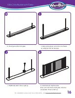 Preview for 17 page of WamBam Slim Jim Aluminum Gate Quick Start Manual