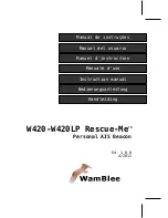 Preview for 1 page of WamBlee W420 Rescue-Me Instruction Manual