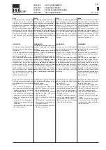 Preview for 13 page of WAMGROUP MAP 100/B Manual