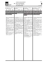 Preview for 75 page of WAMGROUP MAP WB Operation And Maintenance