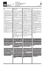 Preview for 6 page of WAMGROUP SPECO CPS 200 Installation, Operation And Maintanance